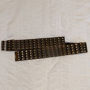 Metal plated Belt